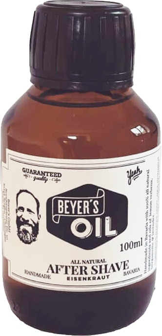 Beyer's Oil Aftershave Eisenkraut ohne Hintergrund