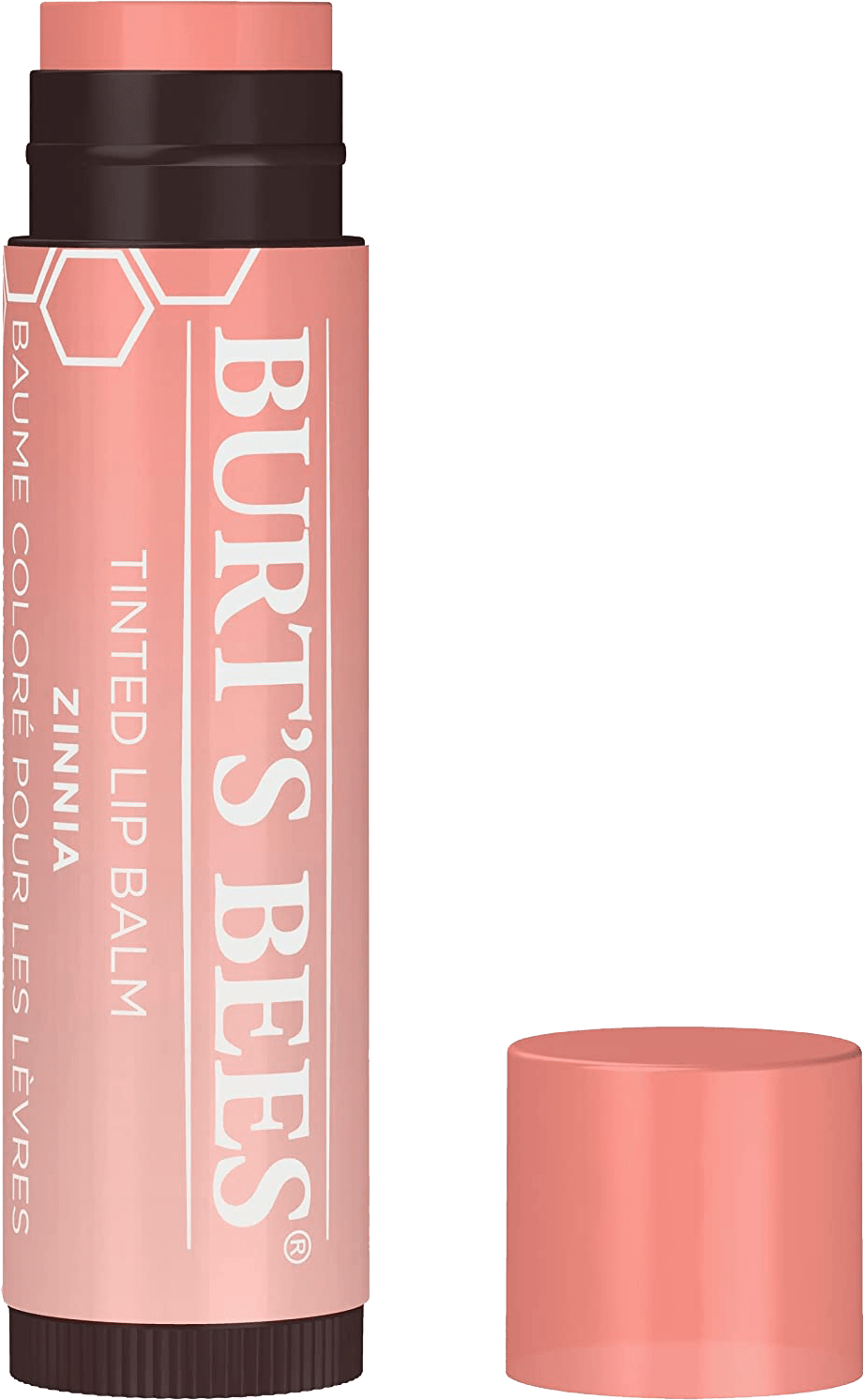 Burt`s Bees Tinted Lip Balm Zinnia ohne Hintergrund