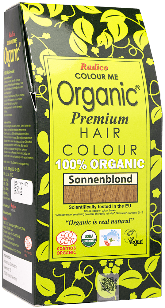 Radico Pflanzliche Haarfarbe Sonnenblond ohne Hintergrund
