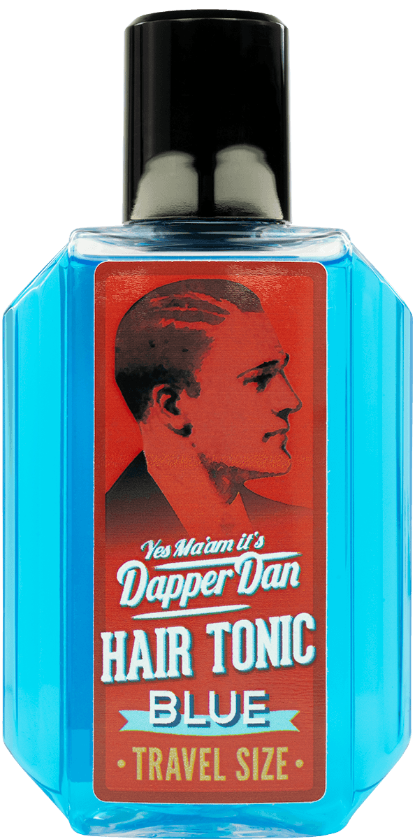 Dapper Dan Hair Tonic Blue ohne Hintergrund