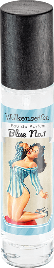 Eau de Parfum Blue No. 1 ohne Hintergrund