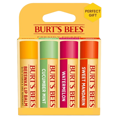 Burt`s Bees Beeswax Lip Balm Freshly picked Set