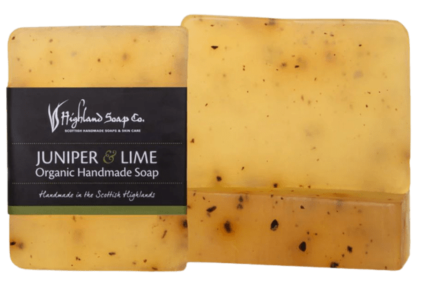 Highland Soaps Juniper and Lime ohne Hintergrund