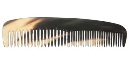Firsierkamm Horn mittel-fein 19 cm ohne Hintergrund